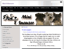 Tablet Screenshot of mini-schnauzer.ca
